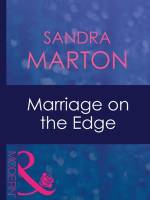 cover image of Marriage on the Edge